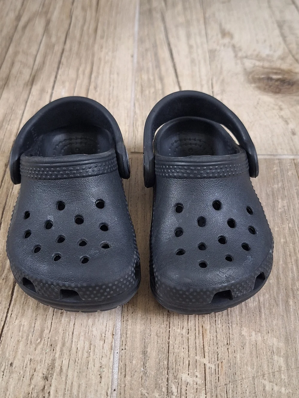Classic Black Crocs Toddler Clogs | Kids Slip On Comfort Shoes Multiple Size